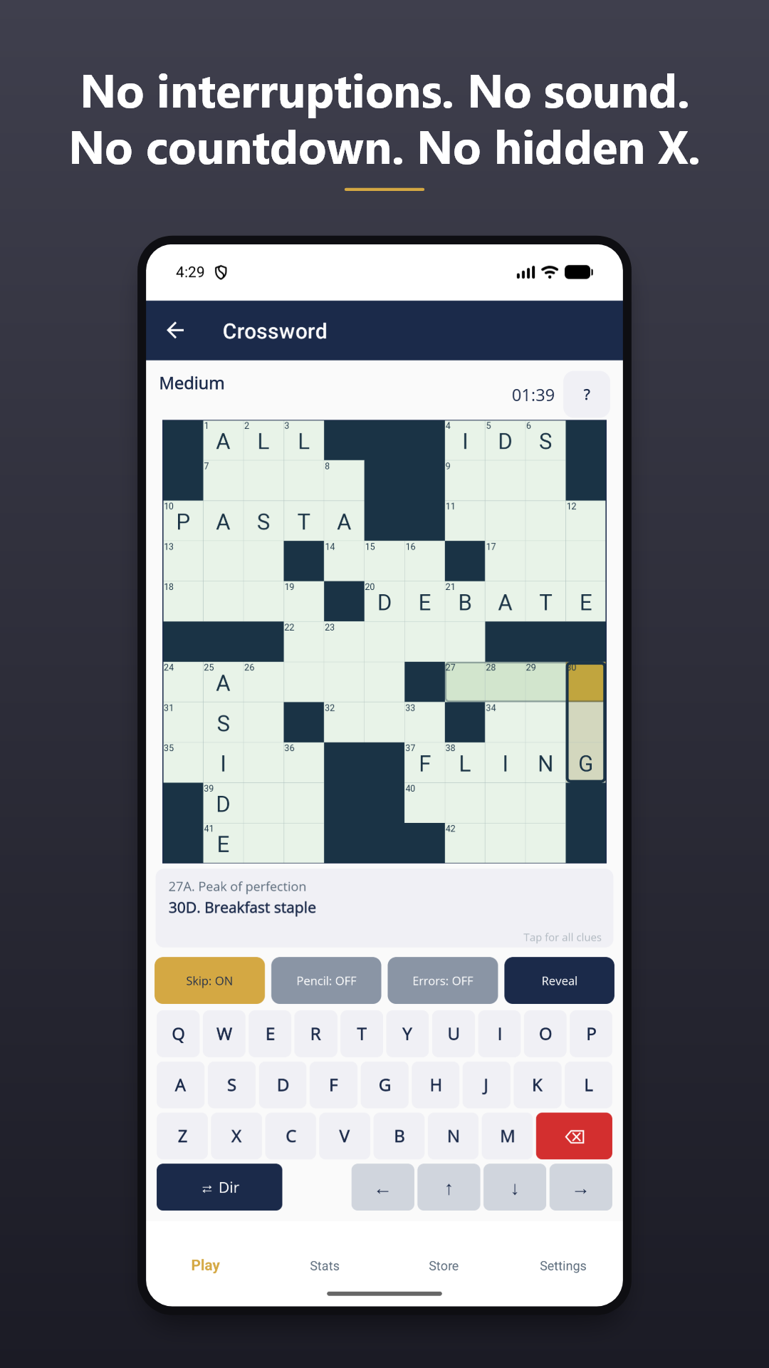 Crossword by Big T screenshot 1