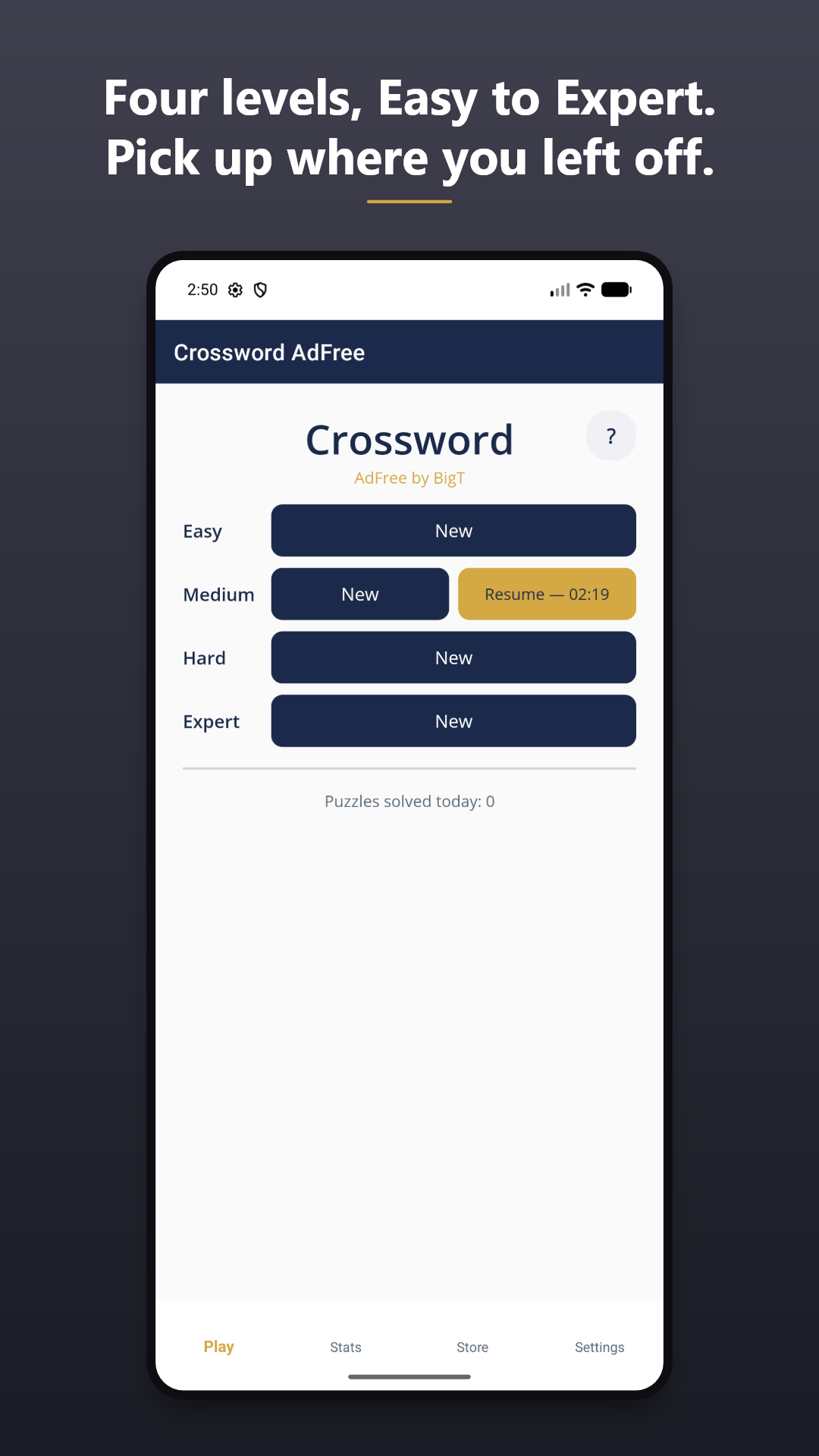 Crossword by Big T screenshot 5
