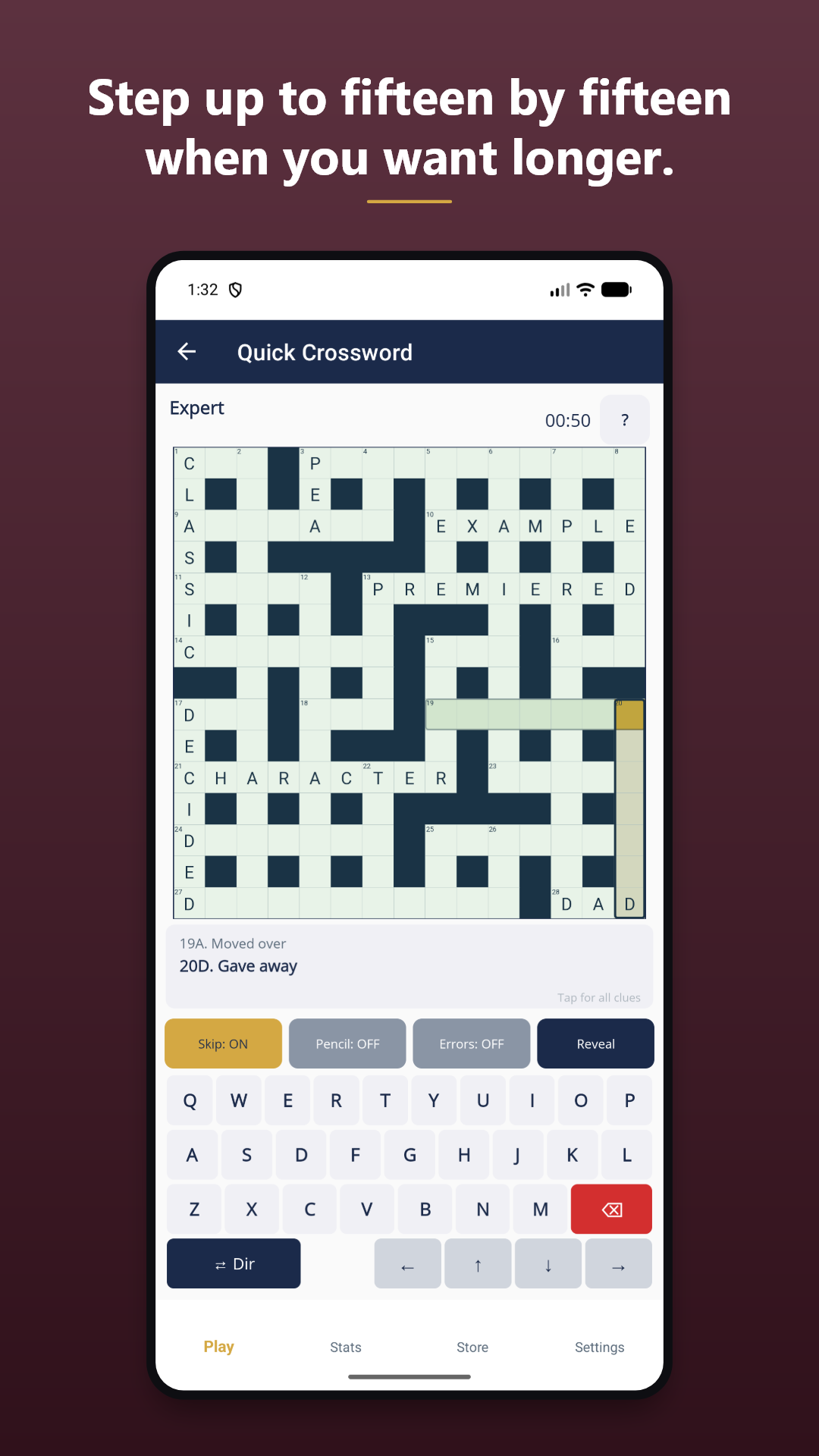 Quick Crossword by Big T screenshot 3