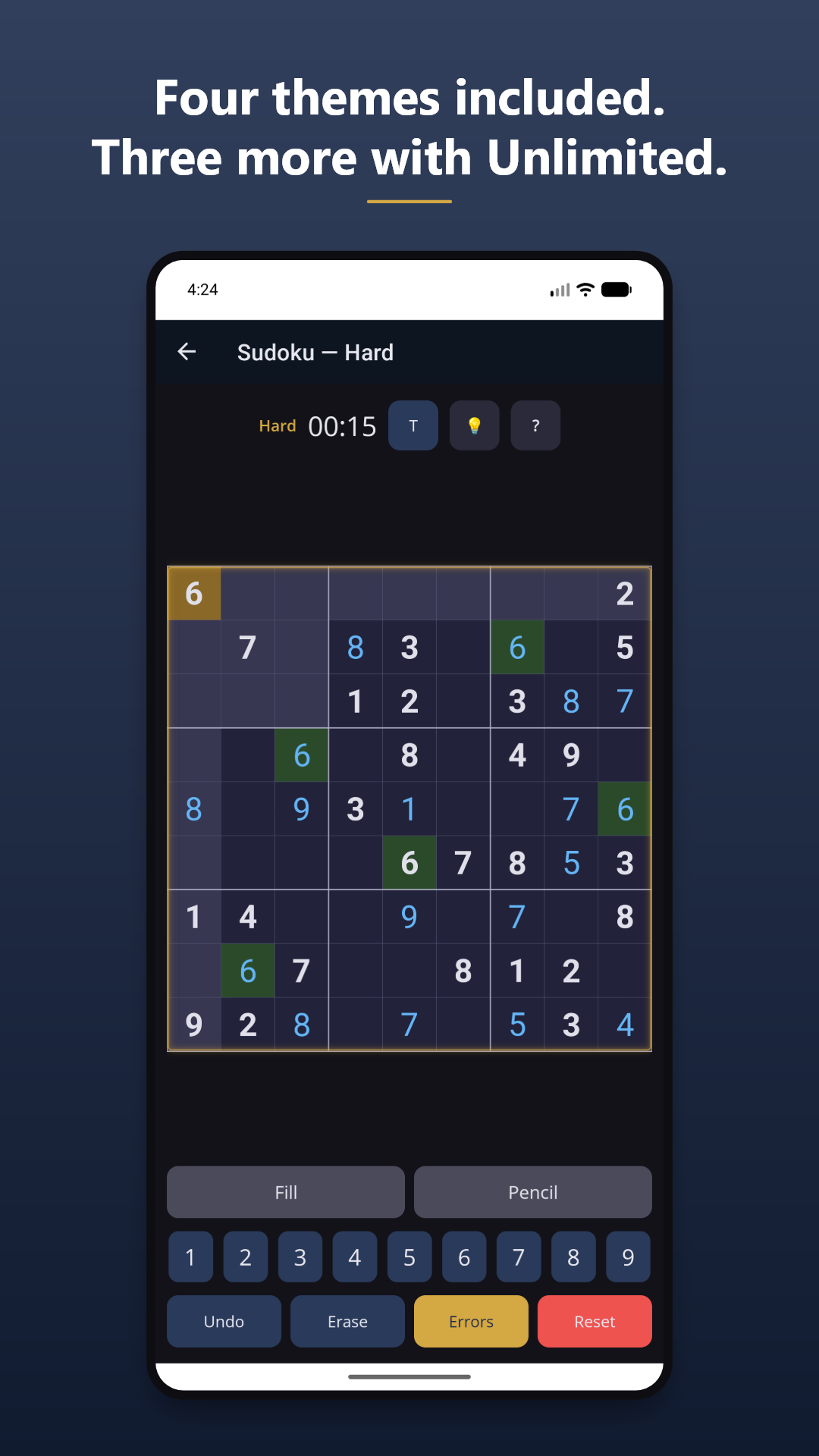 Sudoku by Big T screenshot 2