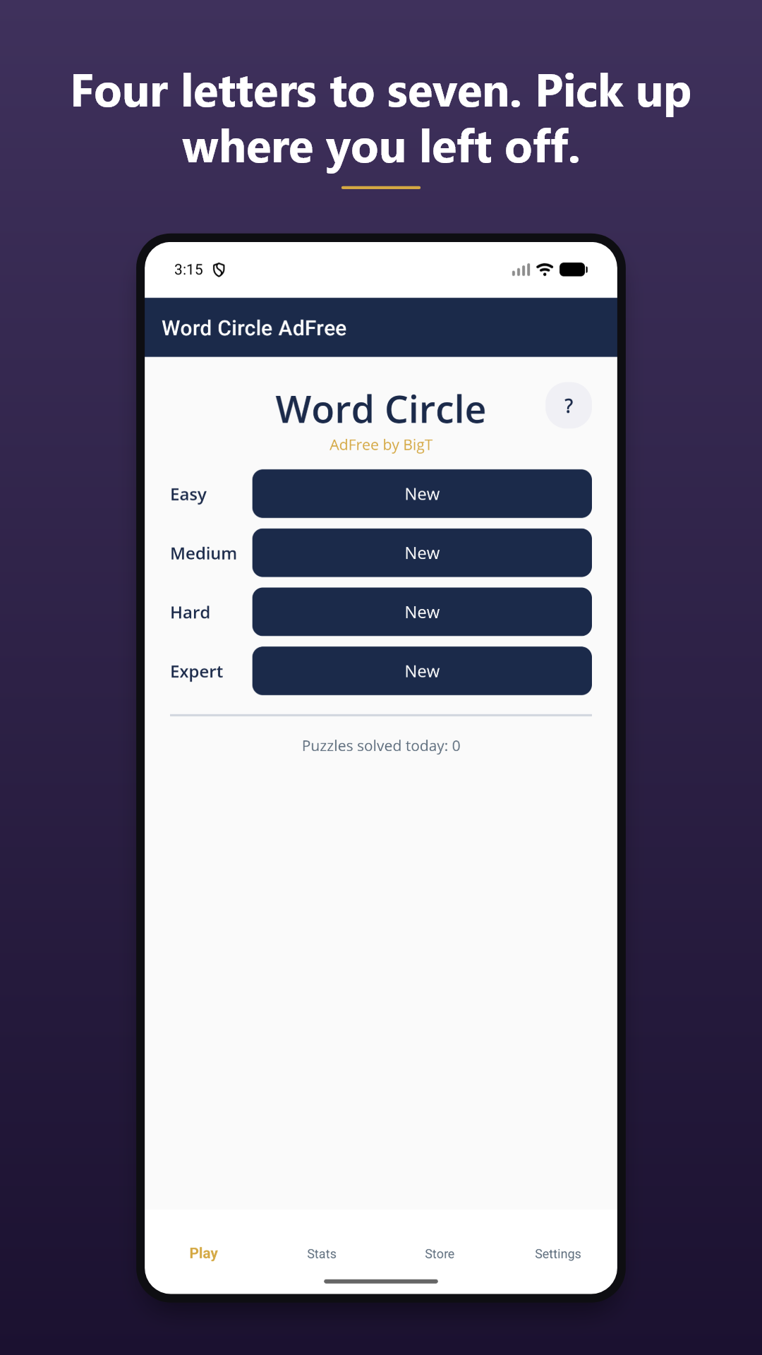 Word Circle by Big T screenshot 5