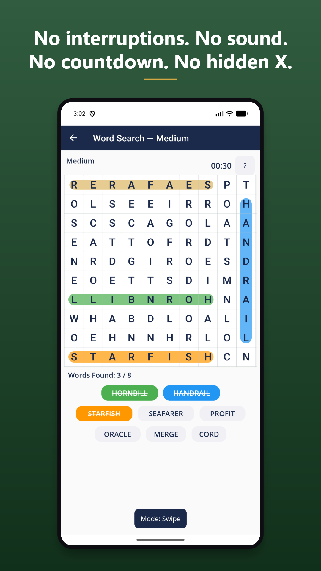 Word Search by Big T screenshot 1